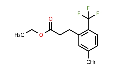 1806465-21-3 | Ethyl 3-(5-methyl-2-(trifluoromethyl)phenyl)propanoate