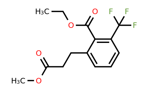 1806561-00-1 | Ethyl 2-(3-methoxy-3-oxopropyl)-6-(trifluoromethyl)benzoate