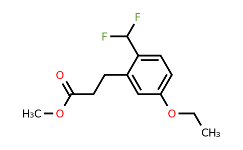 1806601-64-8 | Methyl 2-(difluoromethyl)-5-ethoxyphenylpropanoate