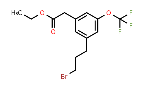 1806652-14-1 | Ethyl 3-(3-bromopropyl)-5-(trifluoromethoxy)phenylacetate