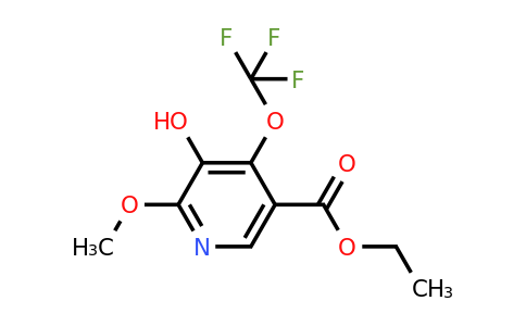 1806727-63-8 | Ethyl 3-hydroxy-2-methoxy-4-(trifluoromethoxy)pyridine-5-carboxylate