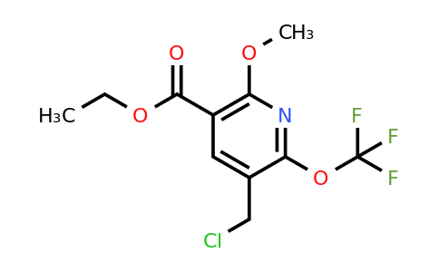 1806756-36-4 | Ethyl 3-(chloromethyl)-6-methoxy-2-(trifluoromethoxy)pyridine-5-carboxylate