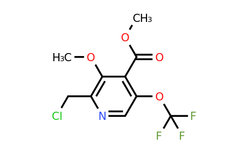 1806766-15-3 | Methyl 2-(chloromethyl)-3-methoxy-5-(trifluoromethoxy)pyridine-4-carboxylate