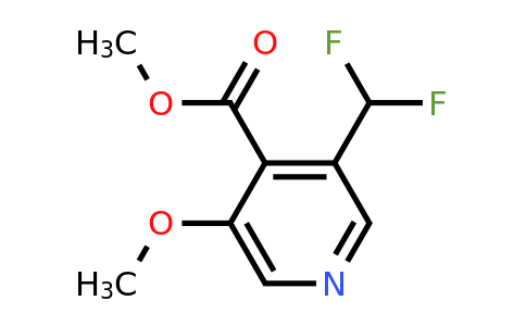 1806770-25-1 | Methyl 3-(difluoromethyl)-5-methoxypyridine-4-carboxylate