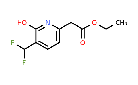 1806789-18-3 | Ethyl 3-(difluoromethyl)-2-hydroxypyridine-6-acetate