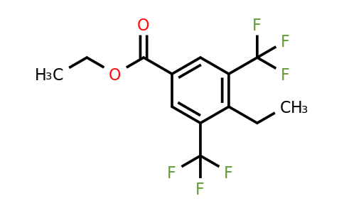 1806980-51-7 | Ethyl 3,5-bis(trifluoromethyl)-4-ethylbenzoate