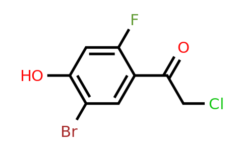 1807007-44-8 | 5'-Bromo-2'-fluoro-4'-hydroxyphenacyl chloride