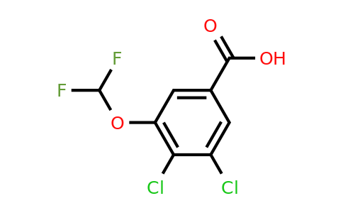 1807058-88-3 | 3,4-Dichloro-5-(difluoromethoxy)benzoic acid