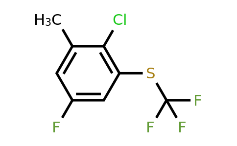 1807171-52-3 | 2-Chloro-5-fluoro-3-(trifluoromethylthio)toluene