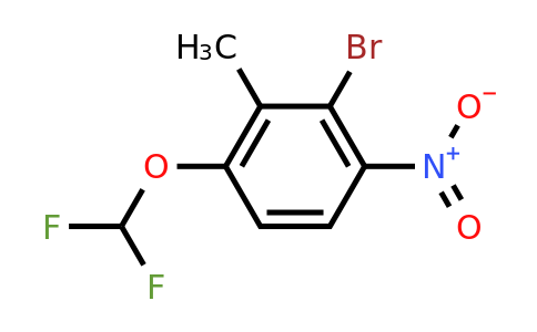 1807185-98-3 | 2-Bromo-6-difluoromethoxy-3-nitrotoluene