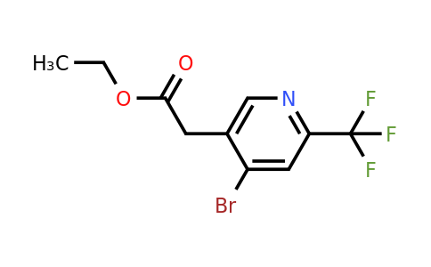 1807194-38-2 | Ethyl 4-bromo-2-(trifluoromethyl)pyridine-5-acetate