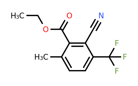 1807238-06-7 | Ethyl 2-cyano-6-methyl-3-(trifluoromethyl)benzoate