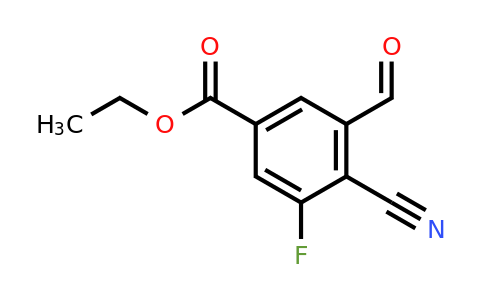 1807287-69-9 | Ethyl 4-cyano-3-fluoro-5-formylbenzoate