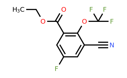 1807302-07-3 | Ethyl 3-cyano-5-fluoro-2-(trifluoromethoxy)benzoate