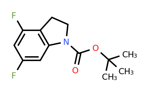 1823224-27-6 | tert-Butyl 4,6-difluoroindoline-1-carboxylate