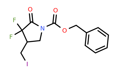 1823264-85-2 | Benzyl 3,3-difluoro-4-(iodomethyl)-2-oxopyrrolidine-1-carboxylate