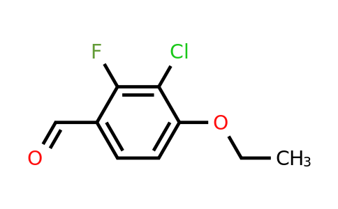 1823430-49-4 | 3-Chloro-4-ethoxy-2-fluorobenzaldehyde