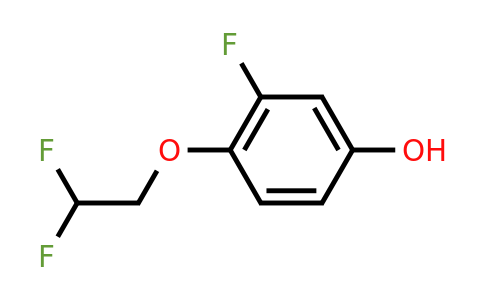 1823506-04-2 | 3-Fluoro-4-(2,2-difluoroethoxy)phenol