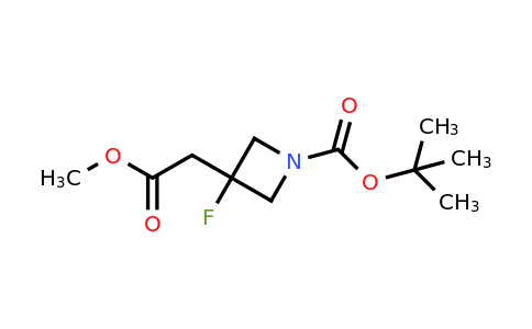 1824020-11-2 | tert-Butyl 3-fluoro-3-(2-methoxy-2-oxoethyl)azetidine-1-carboxylate