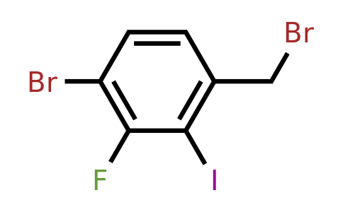 1824057-01-3 | 4-Bromo-3-fluoro-2-iodobenzyl bromide