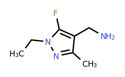 (1-ethyl-5-fluoro-3-methyl-pyrazol-4-yl)methanamine