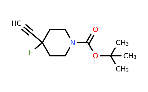 191327-86-3 | tert-Butyl 4-ethynyl-4-fluoropiperidine-1-carboxylate