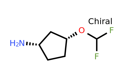 1919865-05-6 | cis-3-(difluoromethoxy)cyclopentanamine