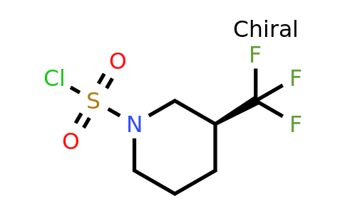 (3S)-3-(Trifluoromethyl)piperidine-1-sulfonyl chloride