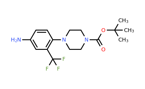 193902-87-3 | tert-butyl 4-[4-amino-2-(trifluoromethyl)phenyl]piperazine-1-carboxylate