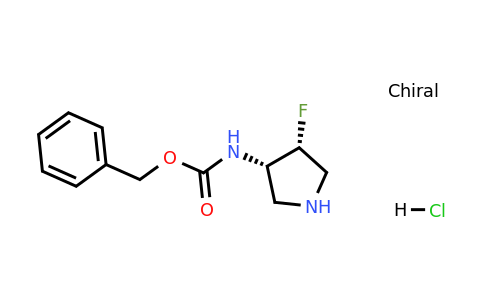 1951441-41-0 | Benzyl (cis-4-fluoropyrrolidin-3-yl)carbamate hydrochloride