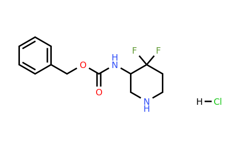 1951441-71-6 | Benzyl (4,4-difluoropiperidin-3-yl)carbamate hydrochloride