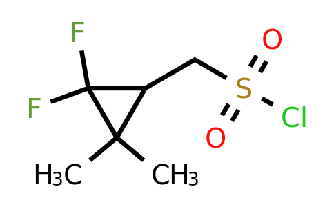 (2,2-Difluoro-3,3-dimethyl-cyclopropyl)methanesulfonyl chloride