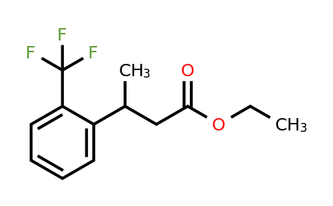 1956335-20-8 | Ethyl 3-(2-(trifluoromethyl)phenyl)butanoate