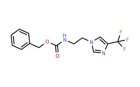 1956382-51-6 | Benzyl (2-(4-(trifluoromethyl)-1H-imidazol-1-yl)ethyl)carbamate