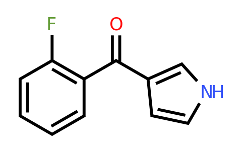 (2-Fluoro-phenyl)-(1H-pyrrol-3-yl)-methanone