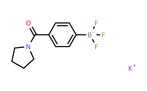 1983205-51-1 | Potassium [4-(Pyrrolidine-1-carbonyl)phenyl]trifluoroborate