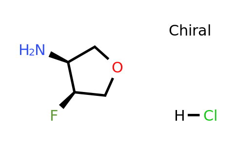 2007919-31-3 | rel-(3S,4S)-4-Fluorotetrahydrofuran-3-amine hydrochloride