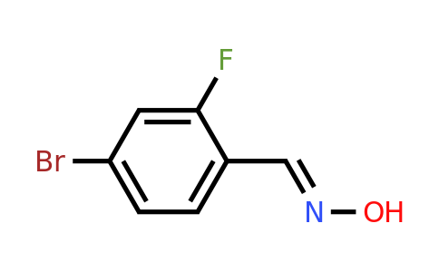 (1E)-4-Bromo-2-fluoro-benzaldehyde oxime