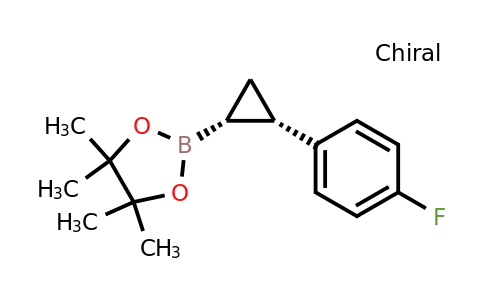 2066512-87-4 | Rel-2-((1R,2S)-2-(4-fluorophenyl)cyclopropyl)-4,4,5,5-tetramethyl-1,3,2-dioxaborolane