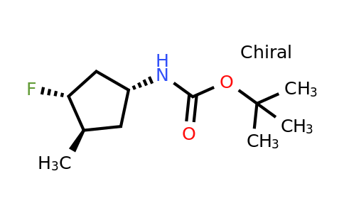 2088969-73-5 | Carbamic acid, N-[(1R,3R,4R)-3-fluoro-4-methylcyclopentyl]-, 1,1-dimethylethyl ester, rel-