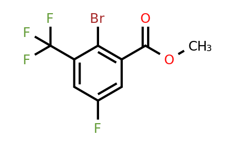 2091662-04-1 | Methyl 2-bromo-5-fluoro-3-(trifluoromethyl)benzoate