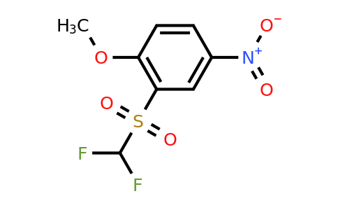 2149597-71-5 | Difluoromethyl 2-methoxy-5-nitrophenyl sulphone