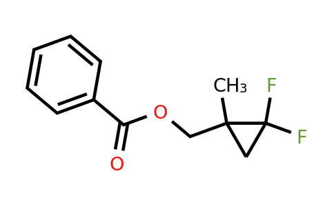 (2,2-Difluoro-1-methyl-cyclopropyl)methyl benzoate