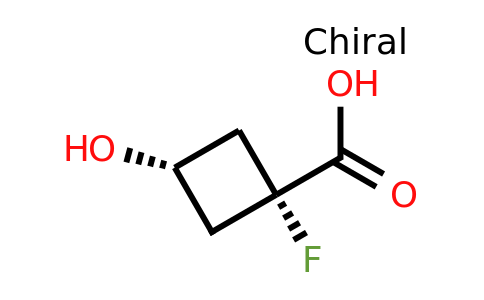 2231663-98-0 | cis-1-fluoro-3-hydroxycyclobutane-1-carboxylic acid