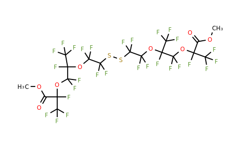 2244087-17-8 | BIS(7-METHOXYCARBONYLPERFLUORO-4,7-DIMETHYL-3,6-DIOXAHEPTYL) DISULFIDE