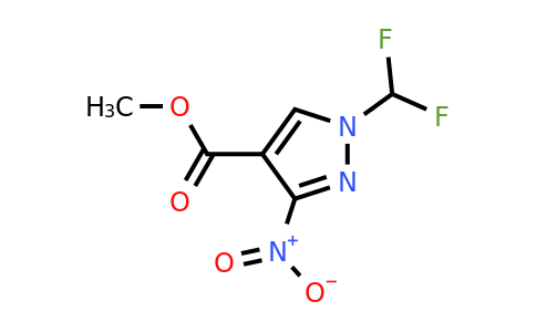 2247207-78-7 | methyl 1-(difluoromethyl)-3-nitro-pyrazole-4-carboxylate