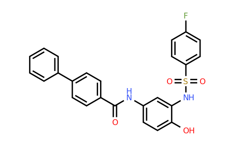 2249435-90-1 | N-(3-(4-Fluorophenylsulfonamido)-4-hydroxyphenyl)-[1,1'-biphenyl]-4-carboxamide