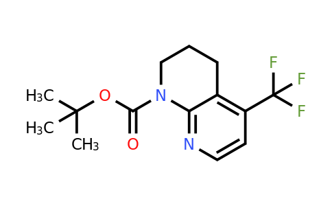 2366994-11-6 | tert-Butyl 5-(trifluoromethyl)-3,4-dihydro-1,8-naphthyridine-1(2H)-carboxylate