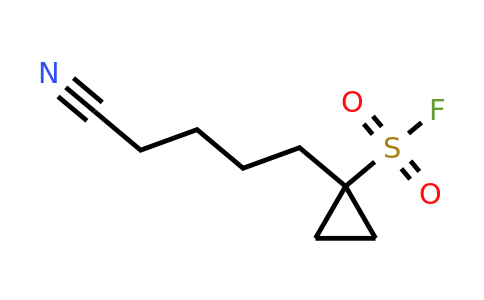 2383510-53-8 | Cyclopropanesulfonyl fluoride, 1-(4-cyanobutyl)-