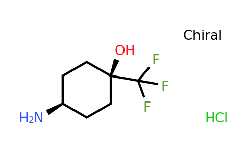 2408962-48-9 | cis-4-amino-1-(trifluoromethyl)cyclohexanol;hydrochloride